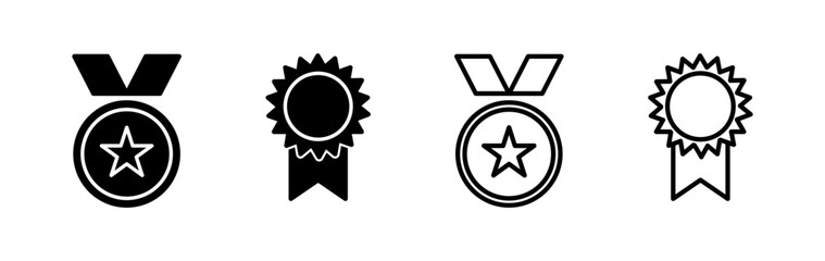Achieve icon vector. medal icon vector. award. Certificate. approved