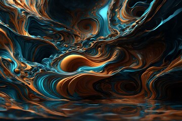 Obraz premium abstract fractal background