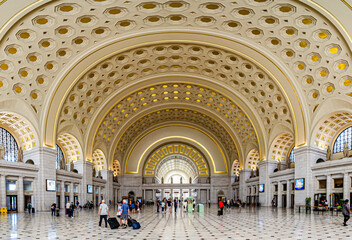 Haupthalle in der Union Station in Washington DC