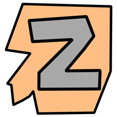 alphabet letter z