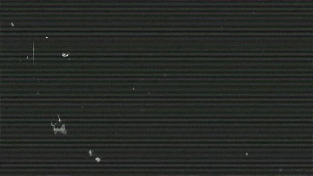 Old vhs vintage screen with dust and scratches. Noise video effect. Create imperfection to your videos