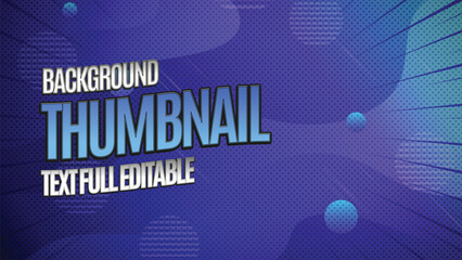 modern design thumbnail background template design vector illustration