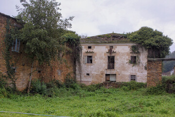 abandoned house in Galicia, Spain