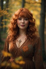 Naklejka premium portrait of a woman