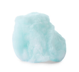 One sweet cotton candy isolated on white