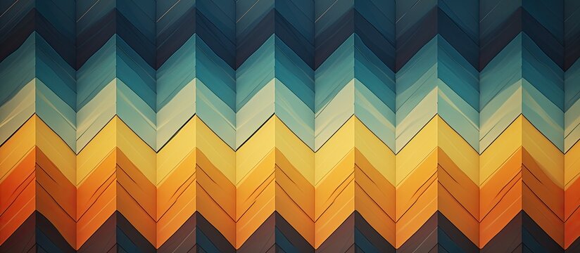 Zig zag pattern seen in abstract background