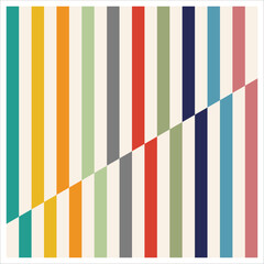 Full-color straight line in red tone color backgrounds. vector