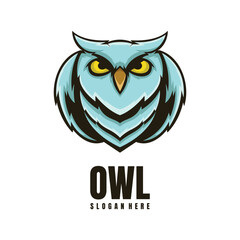 Illustration Owl Mascot Logo