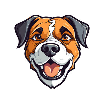 Dog mascot Logo