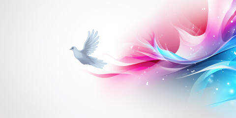 Abstract background image representing peace in the world. 