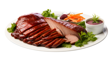 Peking Duck is a renowned dish from Beijing, considered one of China's national dishes. 