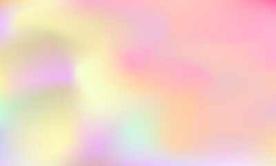 Vector abstract hologram gradient background