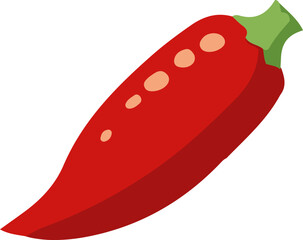 Pepper icon vector illustration. Vegetable isolated design element
