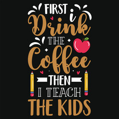 Best awesome elementary school teaching or teacher's typographic tshirt design