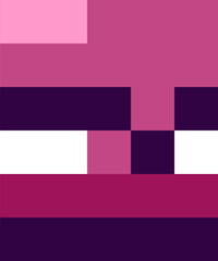 Obraz premium 8bit Alphabet Letter Z