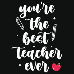 Best awesome elementary school teachings typographic tshirt design