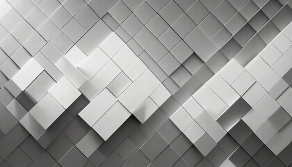 white tiled business style background 3d illustration
