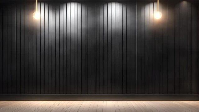 Black background to present products in loop