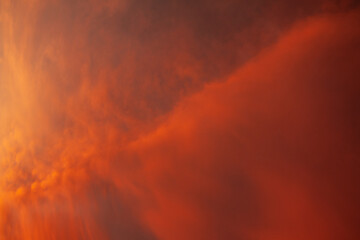 Fototapeta na wymiar sunset clouds 