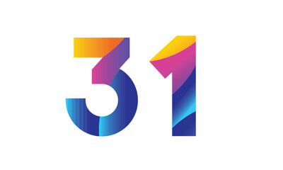 Colorful Logo Modern Business Innovation Blue