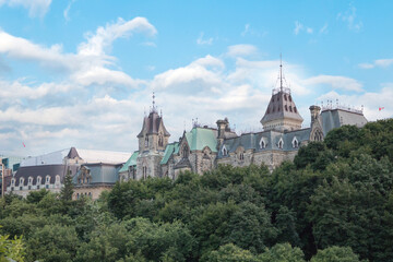 Fototapeta na wymiar Beautiful view of Downtown Ottawa, Canada