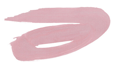 Pink watercolor background. Artistic hand paint. Isolated on transparent background.