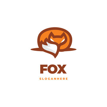 fox modern logo vector