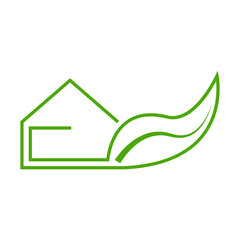 green house icon illustration vector
