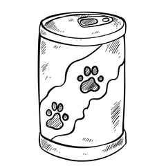 pet accessories handdrawn illustration 