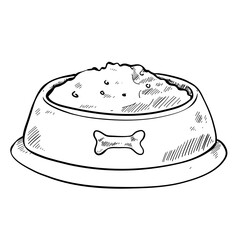 pet accessories handdrawn illustration 