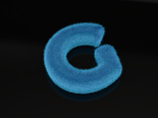 Fur letter G