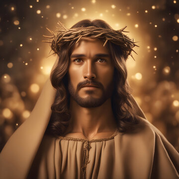  Jesucristo con Corona de Espinas Cristo Jes&uacute;s