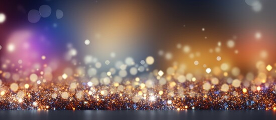 Obraz premium Glittery background with abstract lighting