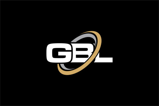 GBL creative letter logo design vector icon illustration
