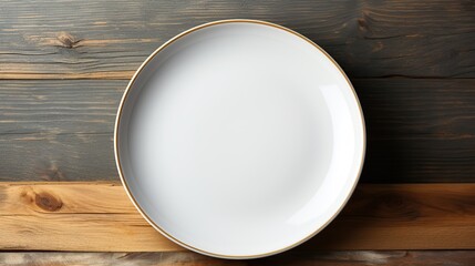 White empty plate coking concept copy space food healthy food around vegan 