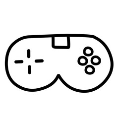 gamepad line icon