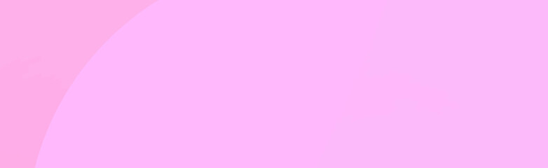 ピンクの横長の背景素材に、大きな半円が描かれたグラフィック画像