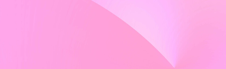 ピンクの横長の背景素材に、大きな半円が描かれたグラフィック画像