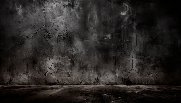 Partially burnt grunge wall background © CreativeStock