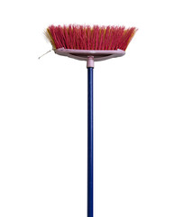 a colored broom