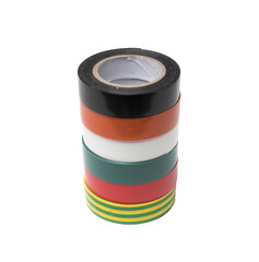 multicolored insulating roll tapes