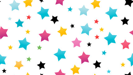 seamless pattern with stars | generative AI