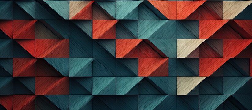 Fototapeta Modern pattern with repeating geometric texture
