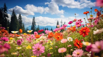 Gardinen field of flowers © faiz