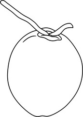 fruit outline clipart