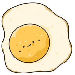 Breakfast consists of bread, jam, fried eggs, and deep-fried dough stick