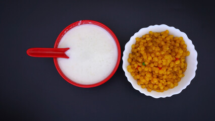 Sweet Bundi Kheer or payasam is a tasty Indian dessert recipe.