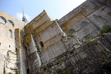 Abbey in the Mont Saint Michel - Normandy - France