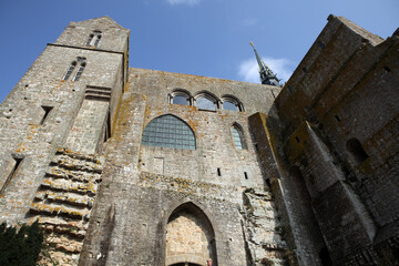 Abbey in the Mont Saint Michel - Normandy - France