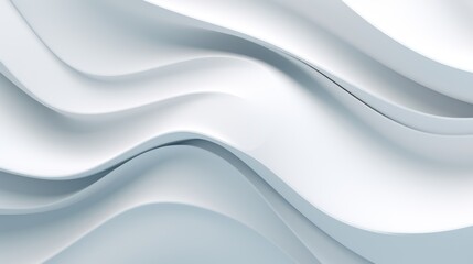Obraz premium Wavy Geometric Lines: A Minimalistic and Superb Clean Image AI Generated